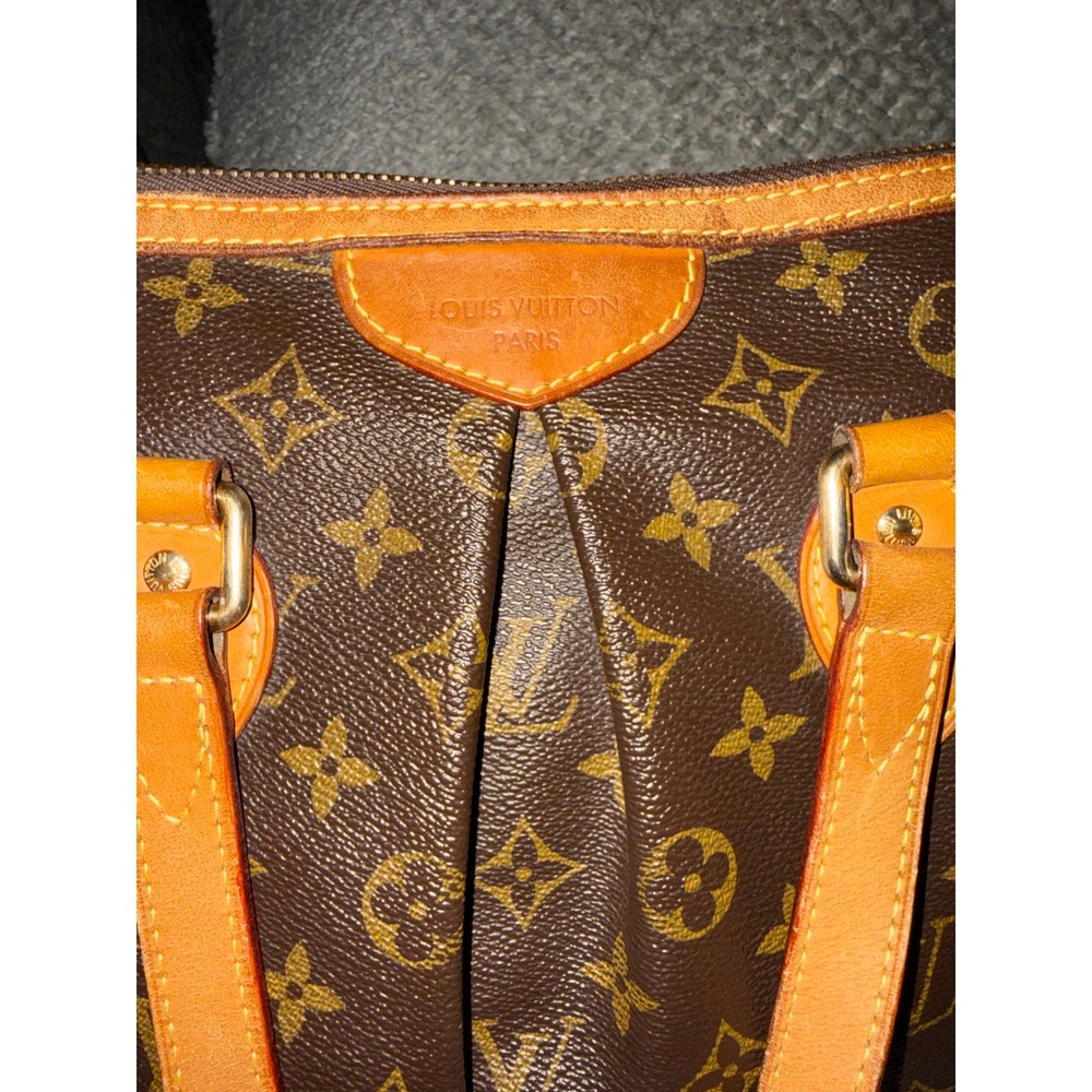 Louis Vuitton Palermo PM Monogram Canvas Handbag Brown Tote M40145 - Picture 2 of 16